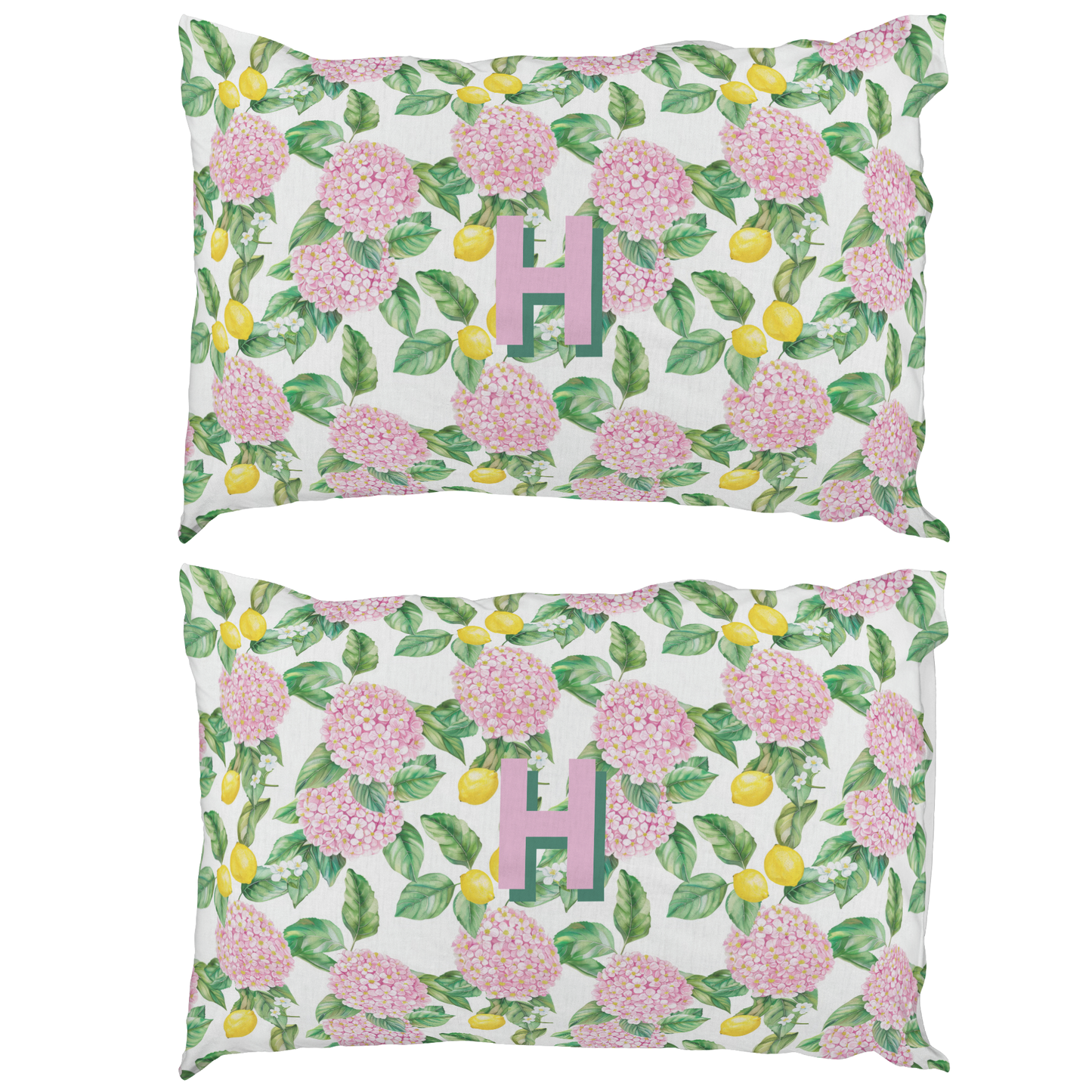 Hydrangea Pillowcases (Set of 2)