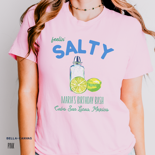 Personalized Salty Shirt