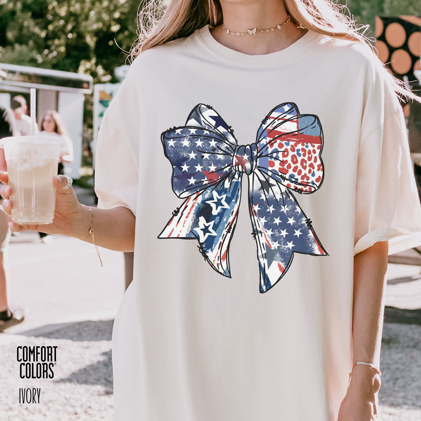 Stars, Stripes & Sass Coquette Tee