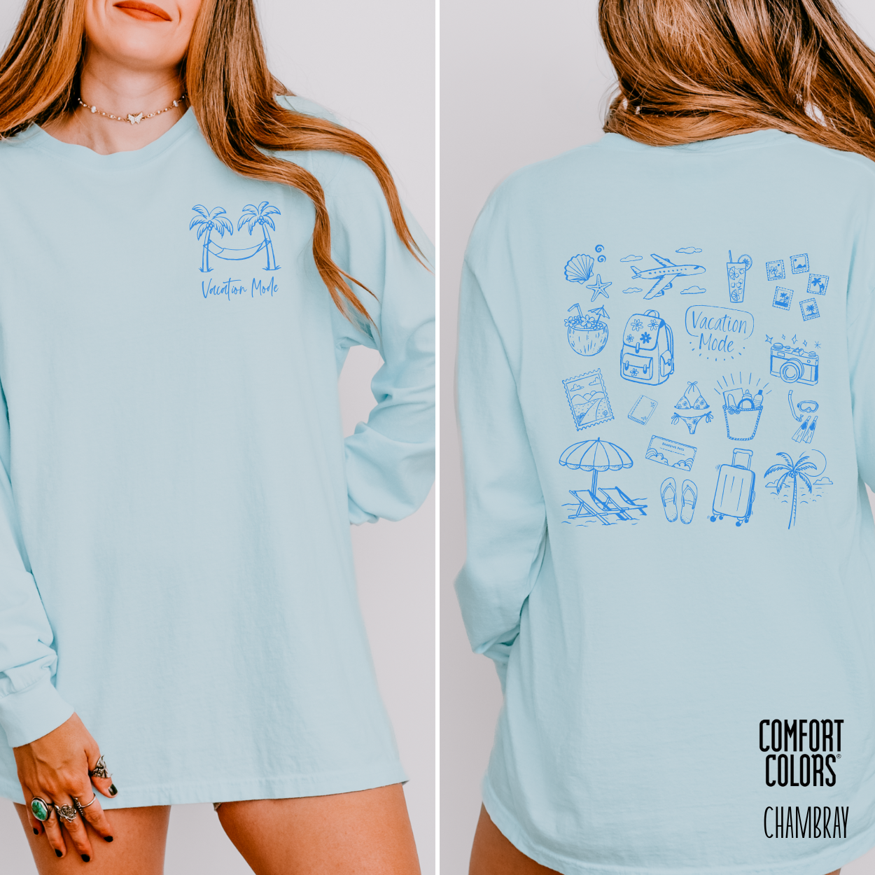 Vacation Mode Long Sleeve T-Shirt