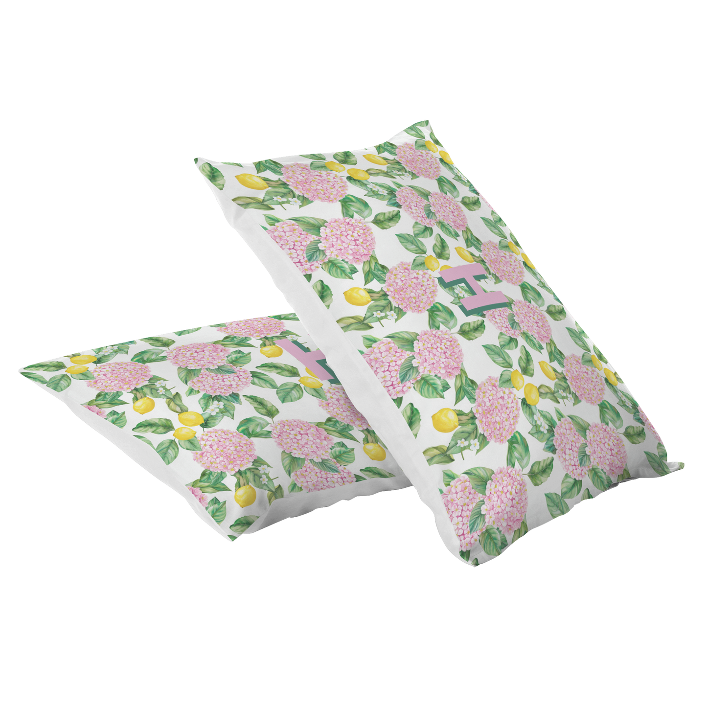 Hydrangea Pillowcases (Set of 2)