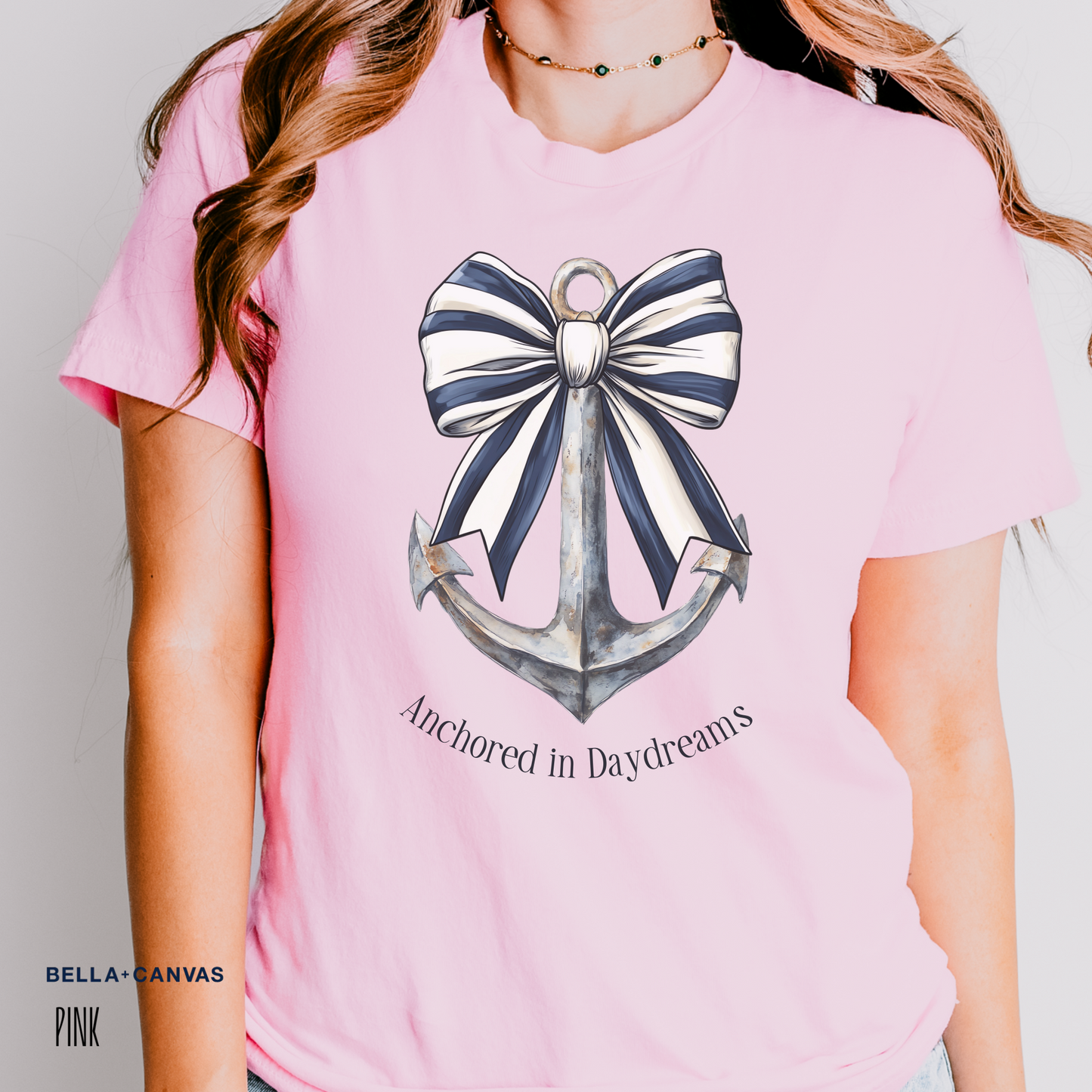 Anchored in Daydreams Coquette Tee