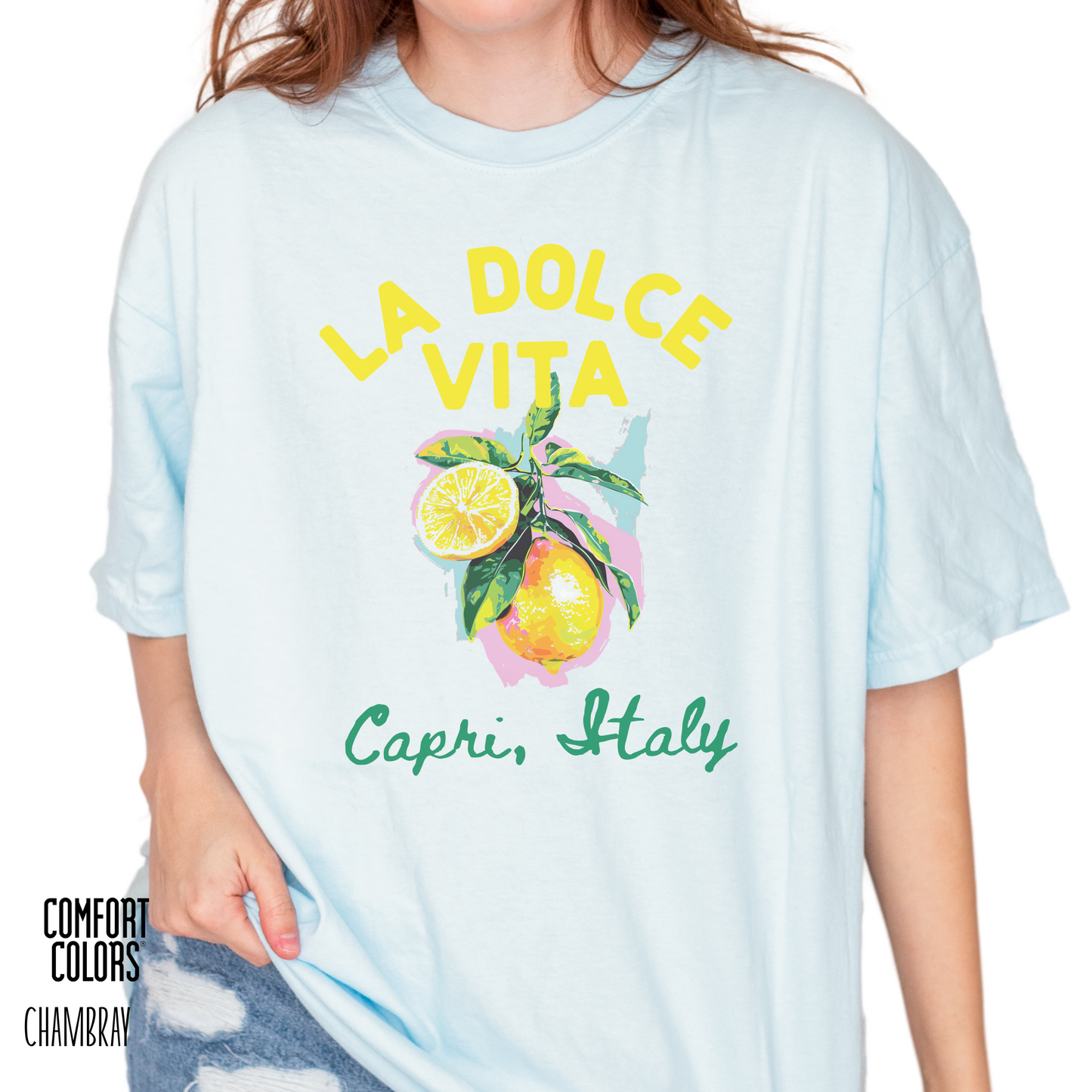 La Dolce Vita Personalized Lemon T-Shirt