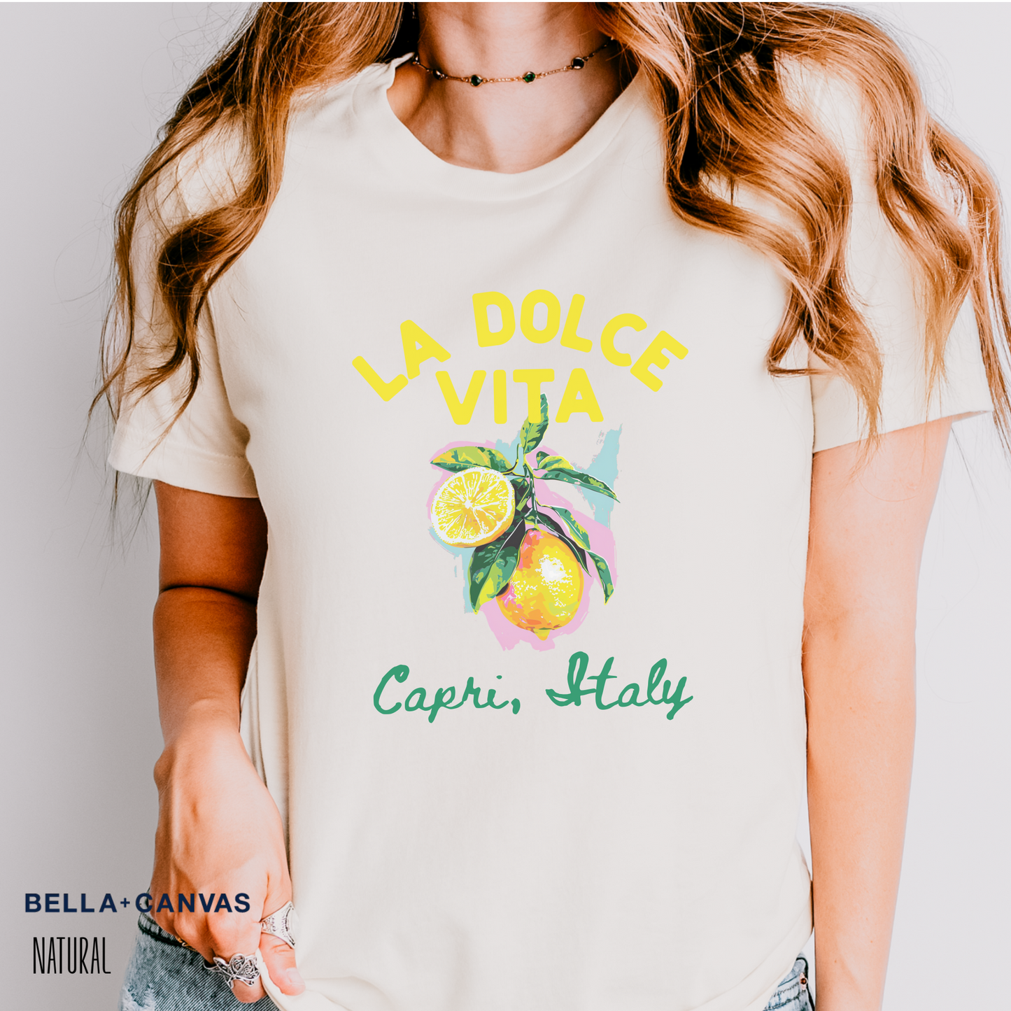 La Dolce Vita Personalized Lemon T-Shirt
