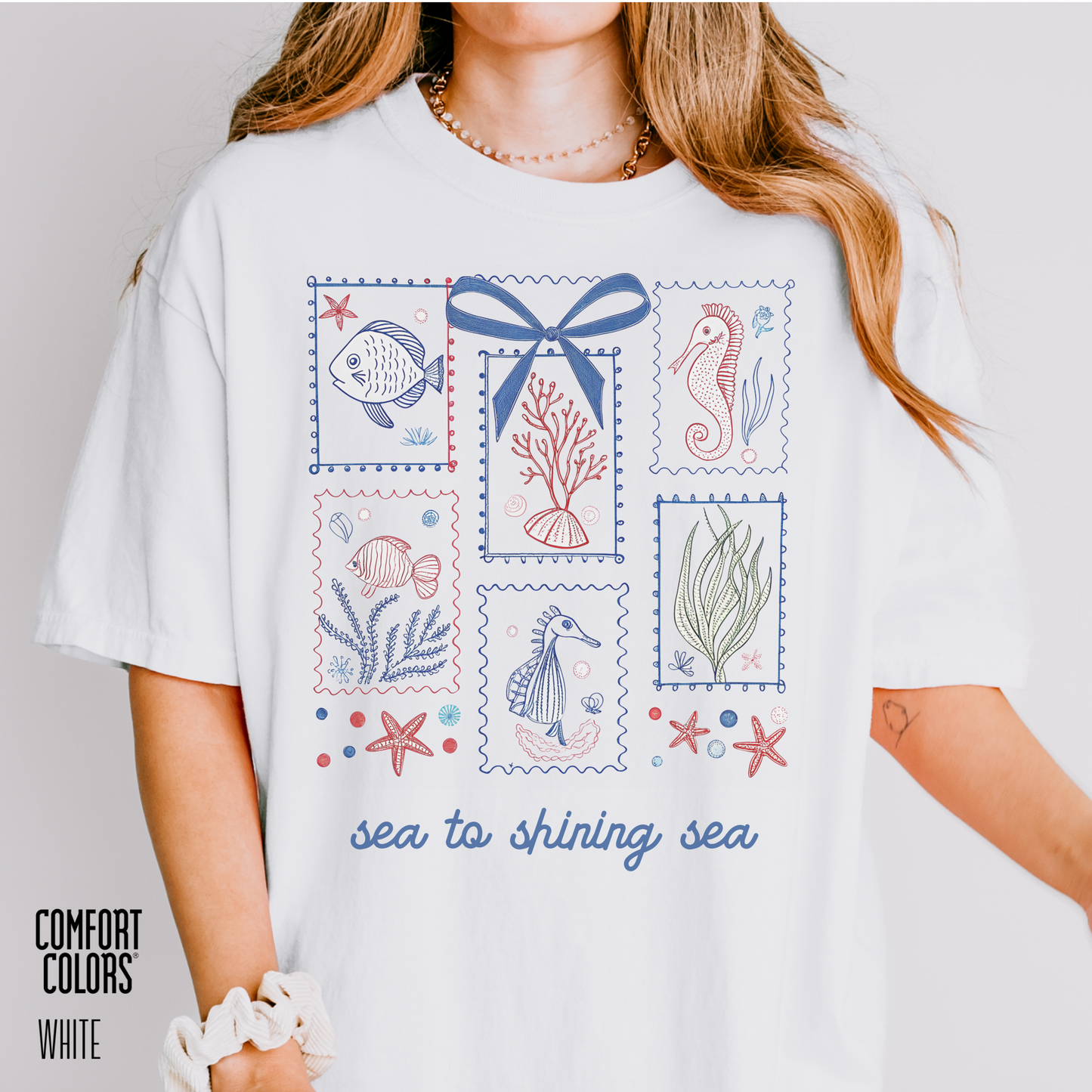 Sea to Shining Sea Personalized Tee