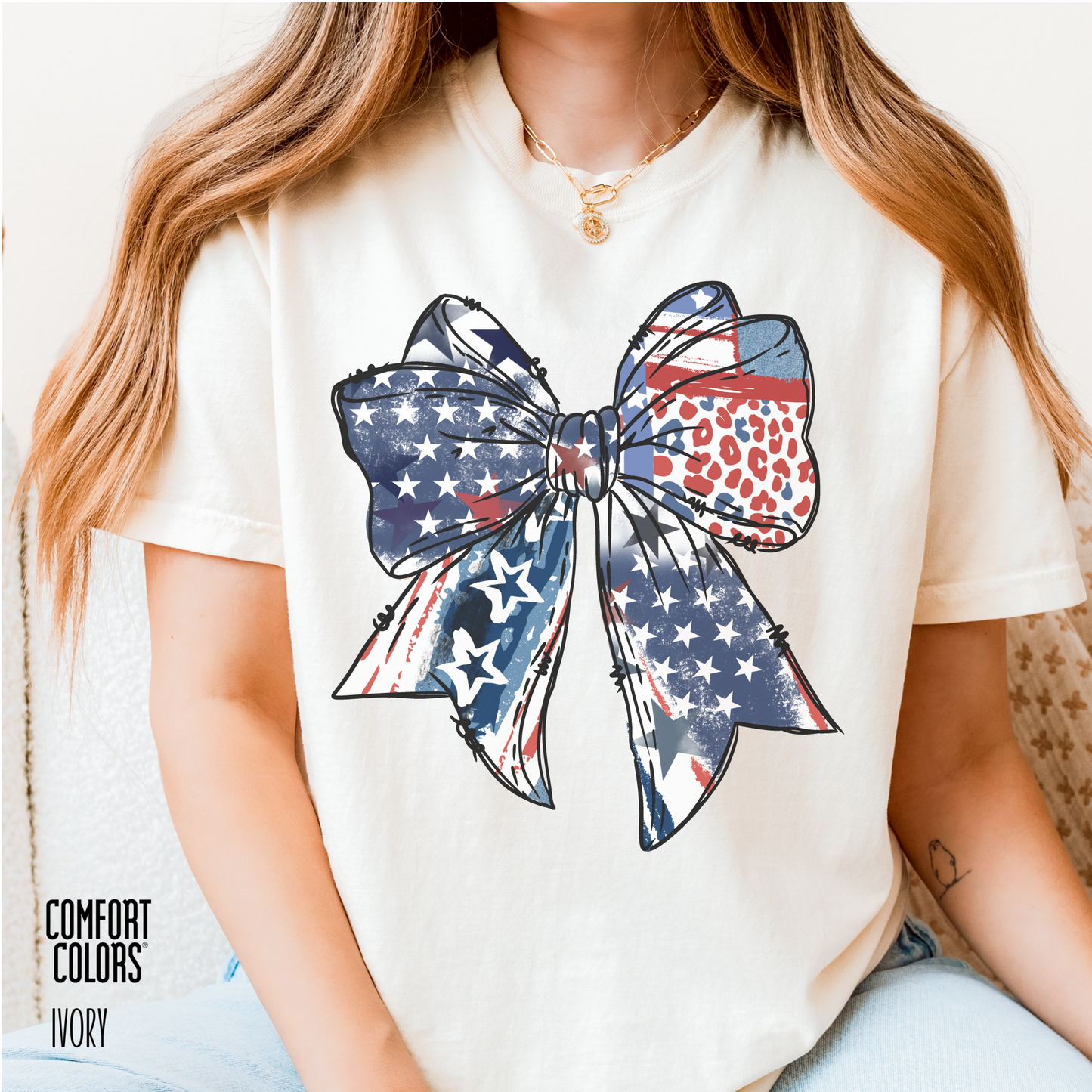 Stars, Stripes & Sass Coquette Tee