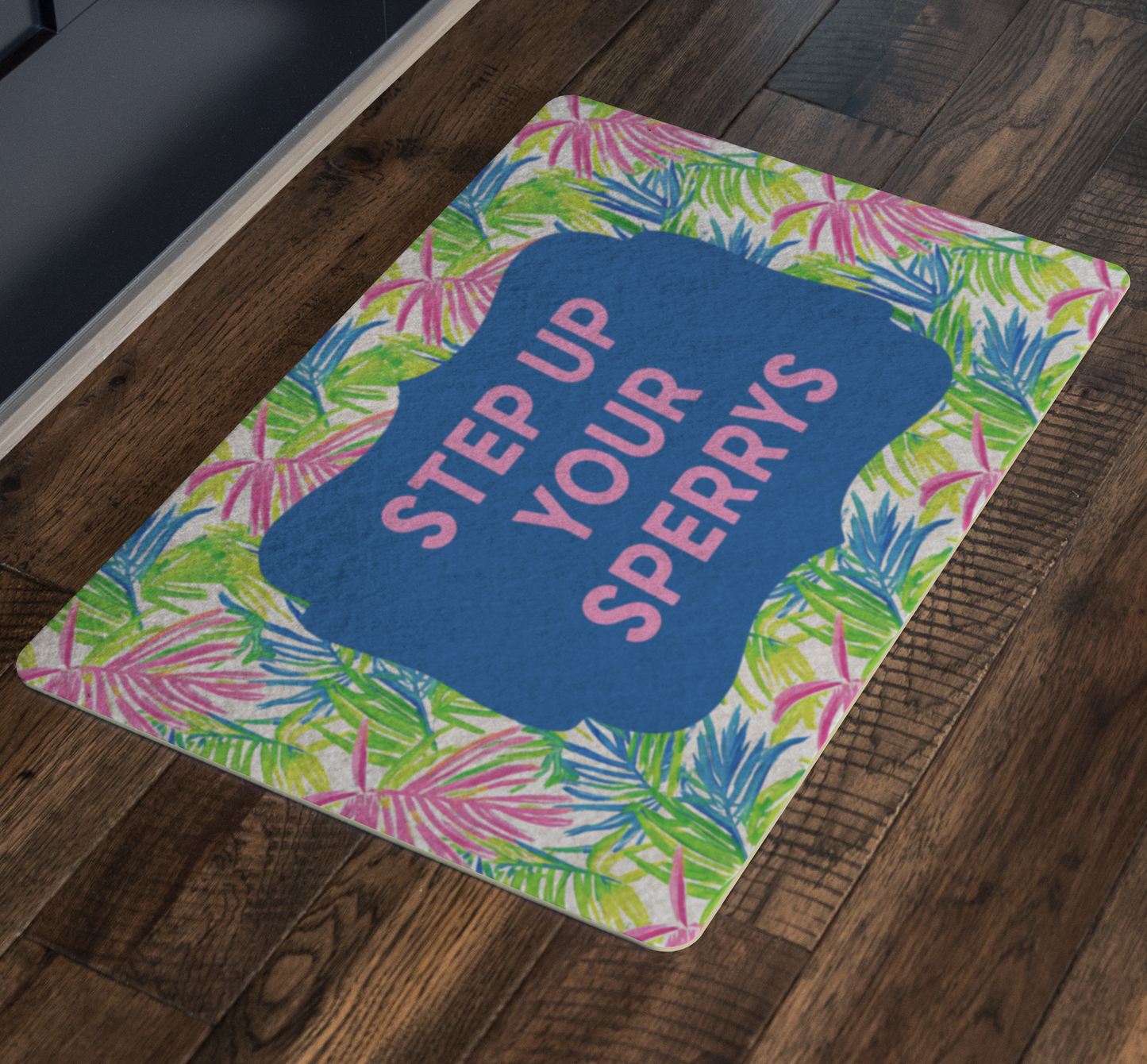 Bahama Breeze Preppy Doormat