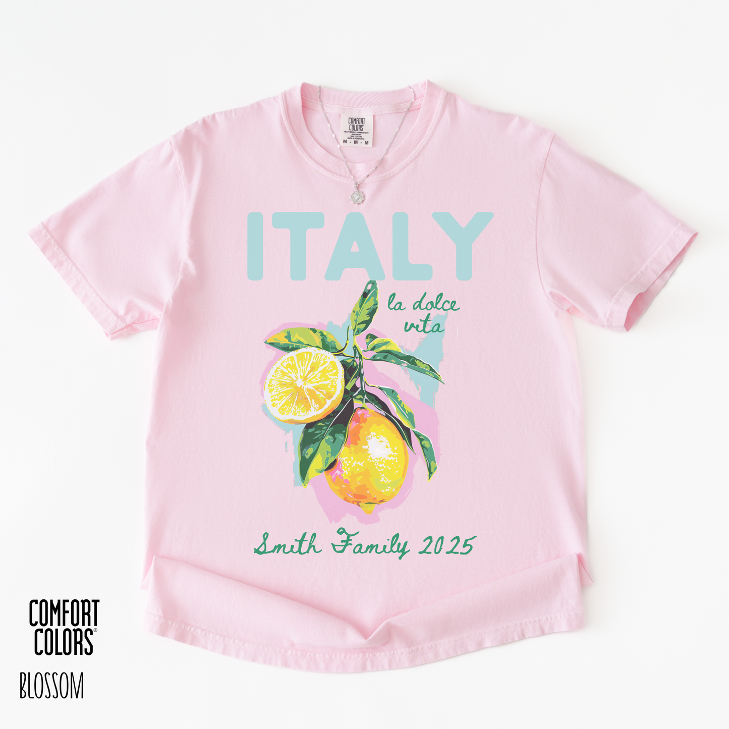 Personalized La Dolce Vita Lemon Shirt