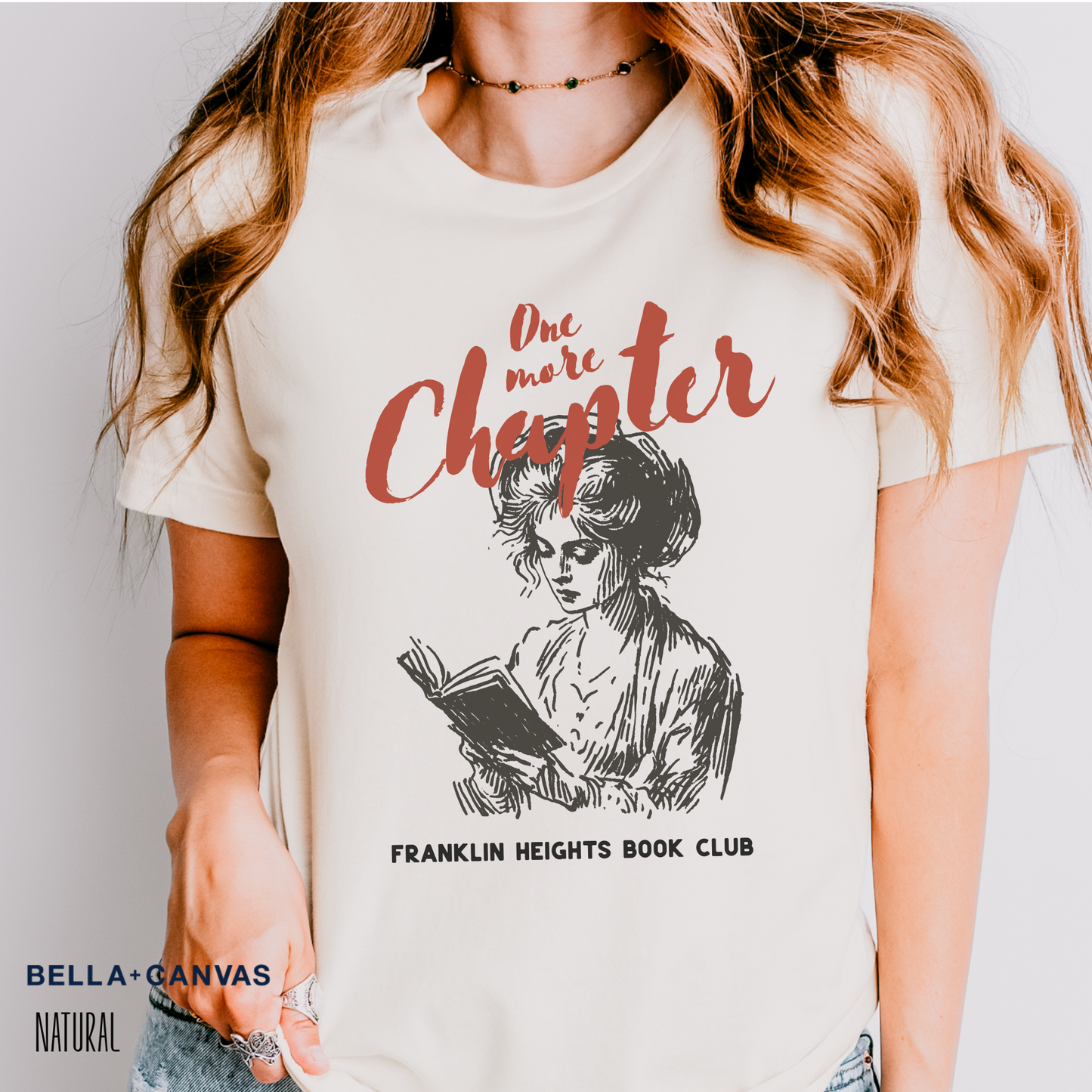 One More Chapter Tee – Custom Book Club Edition