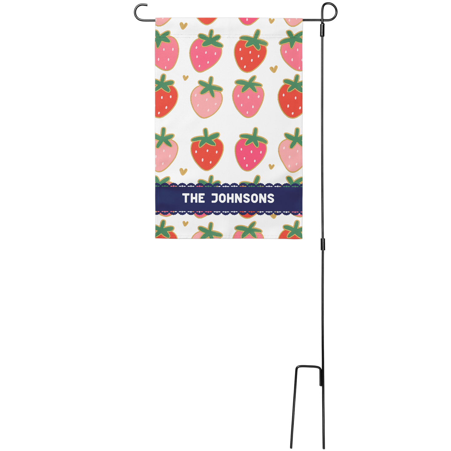 Strawberry Patch Whimsy Garden Flag Collection