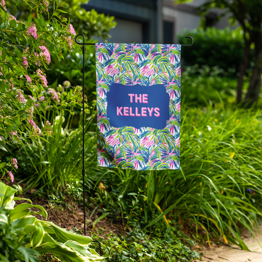 Midnight Tropic Garden Flag Collection