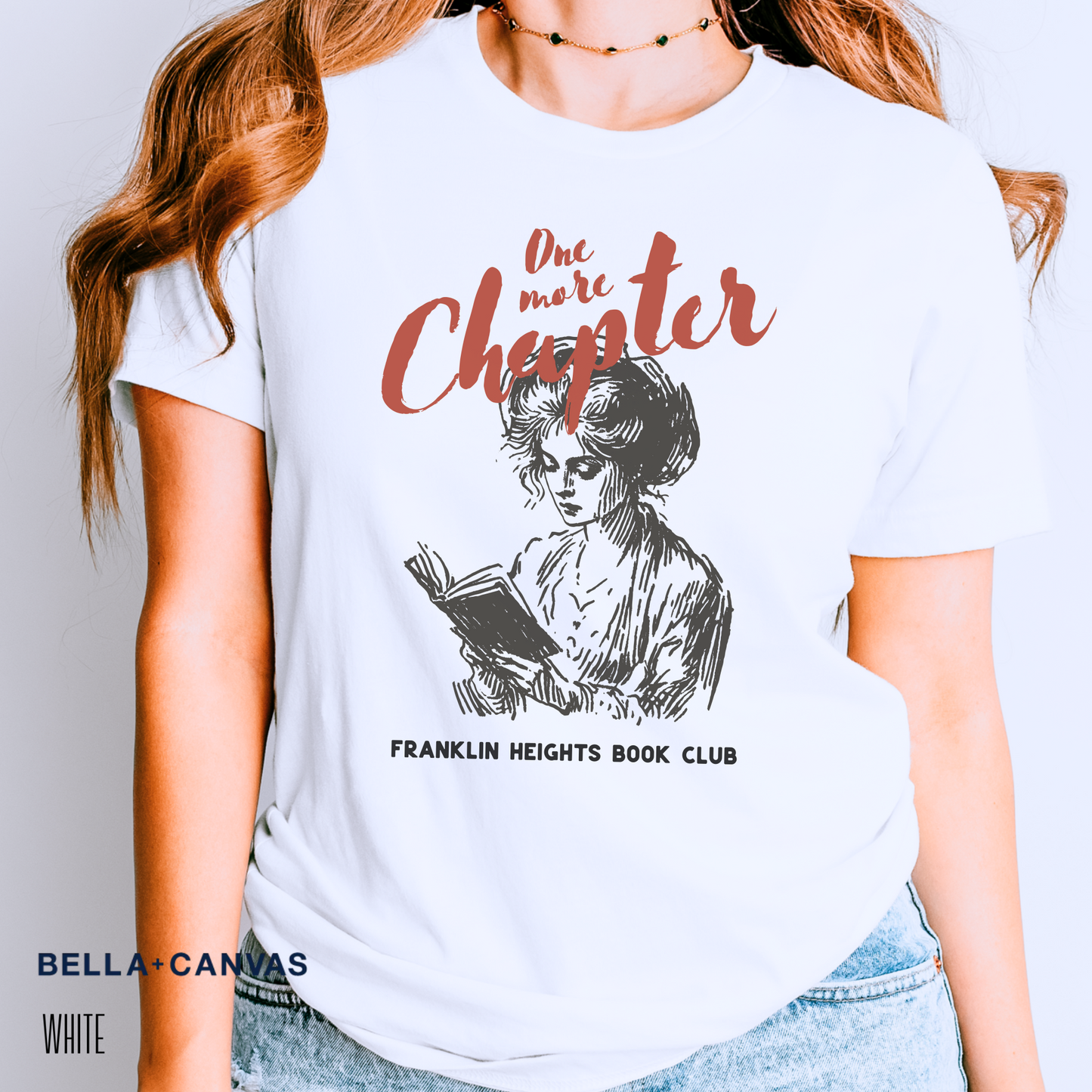 One More Chapter Tee – Custom Book Club Edition
