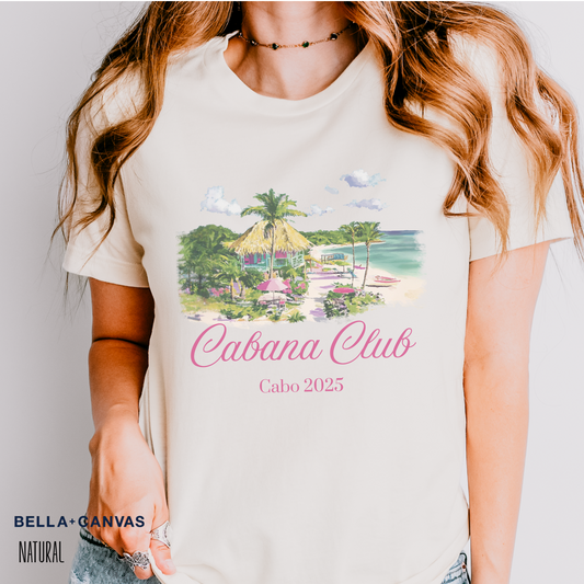 Cabana Club Personalized Tee