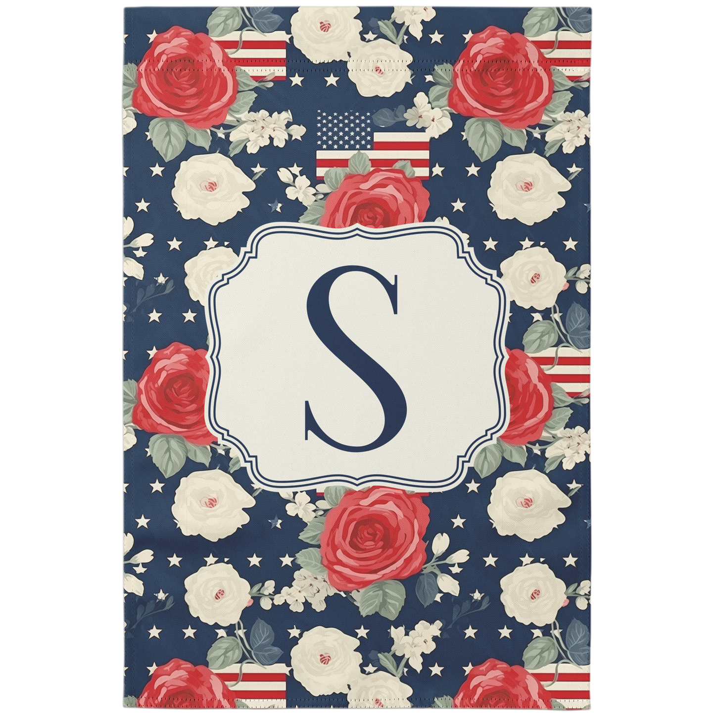 Americana Bloom Patriotic Garden Flags