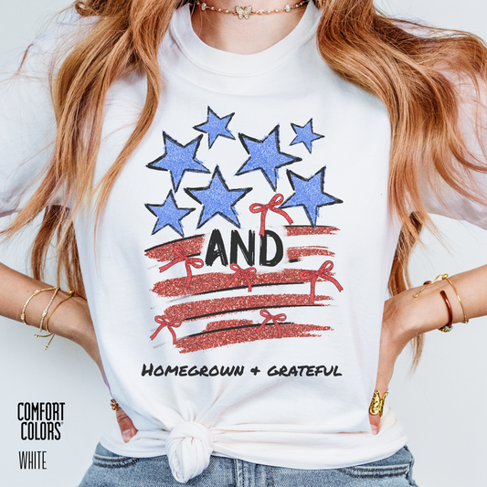 Personalized Stars & Stripes Tee