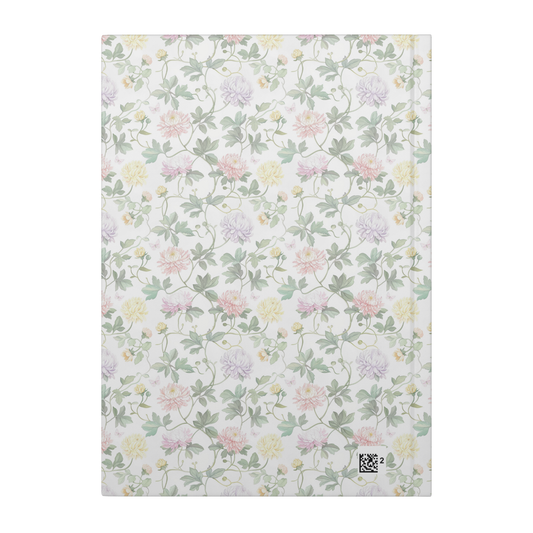 Personalized Grandmillennial Floral Hardcover Journal