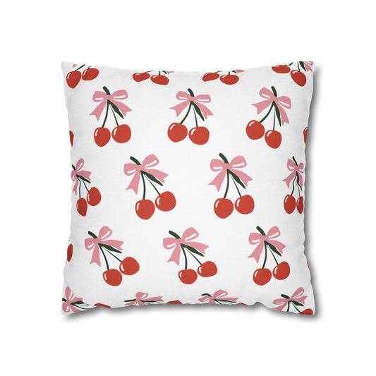 Cherry Throw Pillow Cover