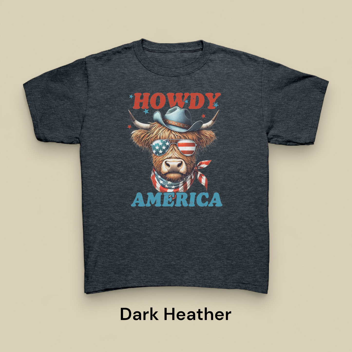 Howdy America Youth Tee