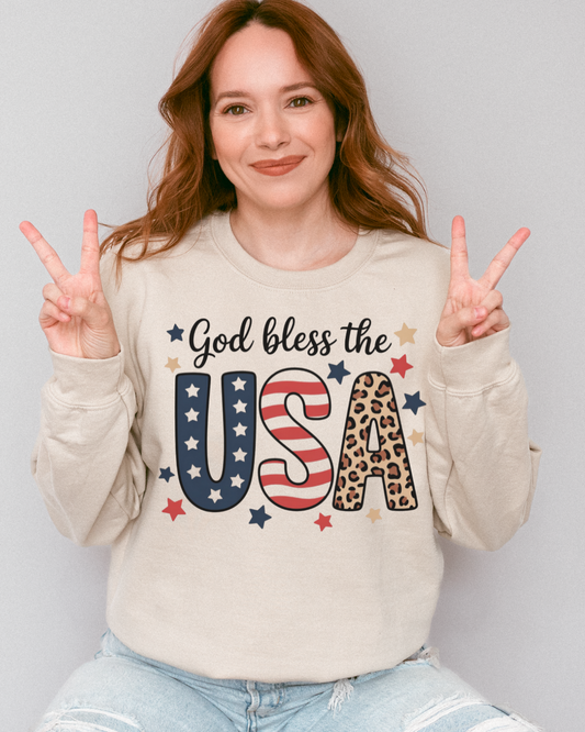 God Bless The USA Sweatshirt