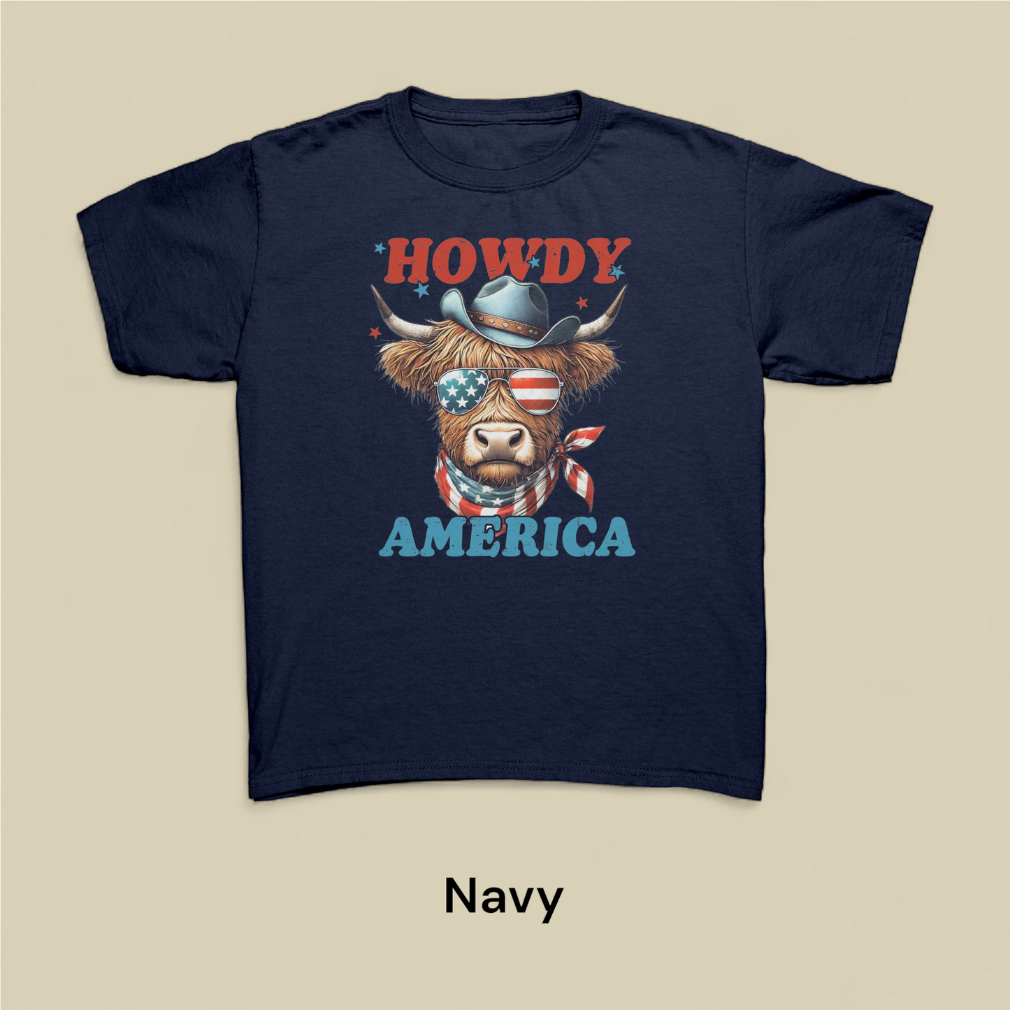 Howdy America Youth Tee