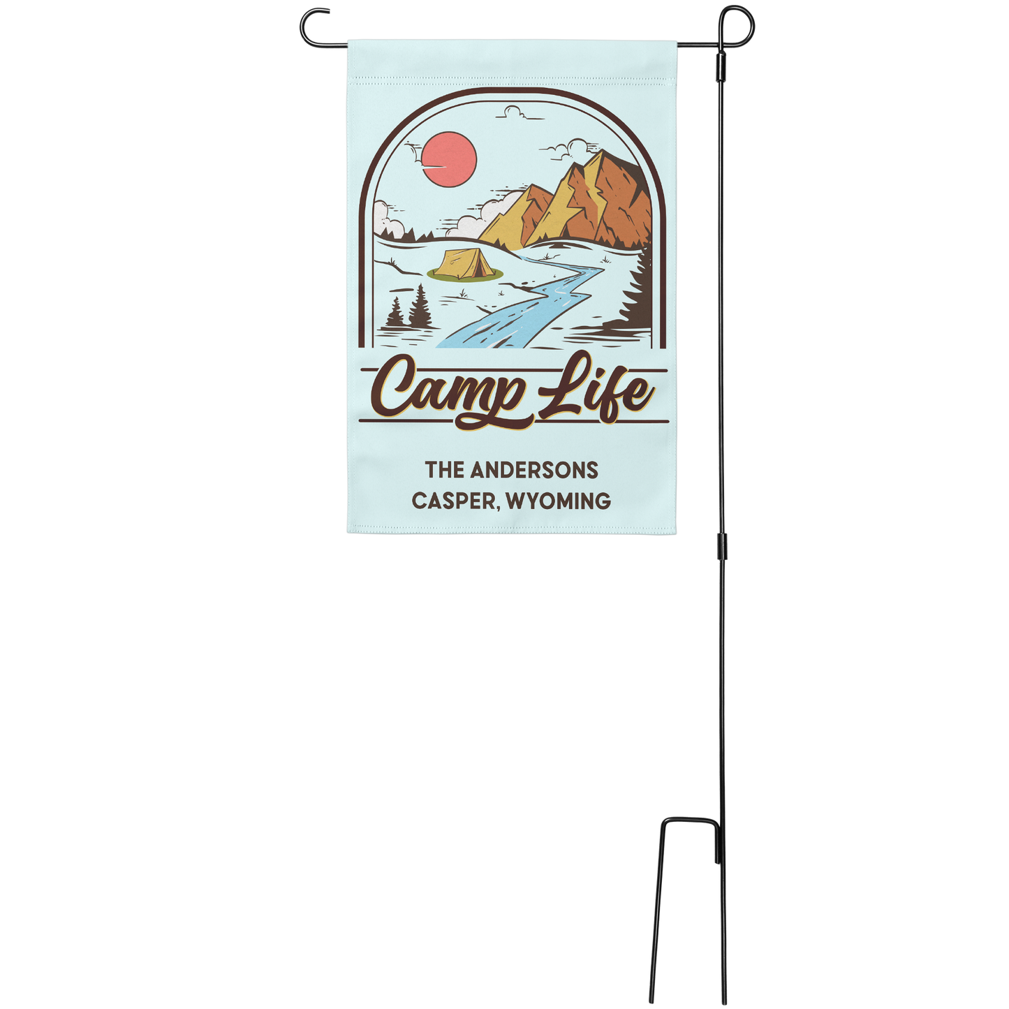 Personalized Camping Flag | 3 Designs