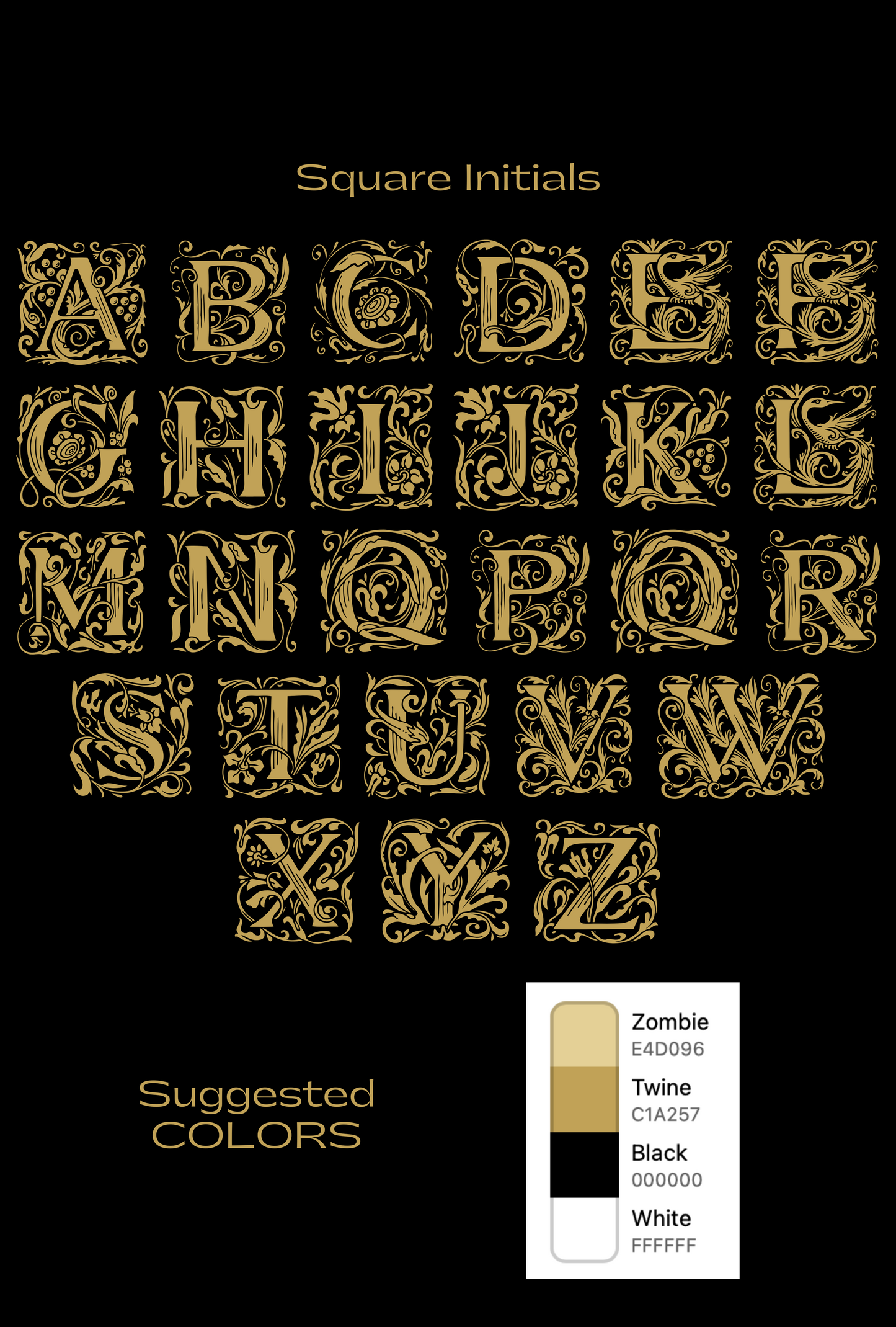 Regal Monogram Garden Flag | 3 Designs