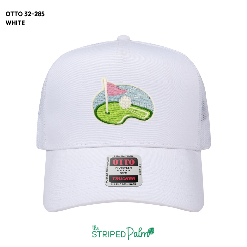 Golf Flag Patch Hat
