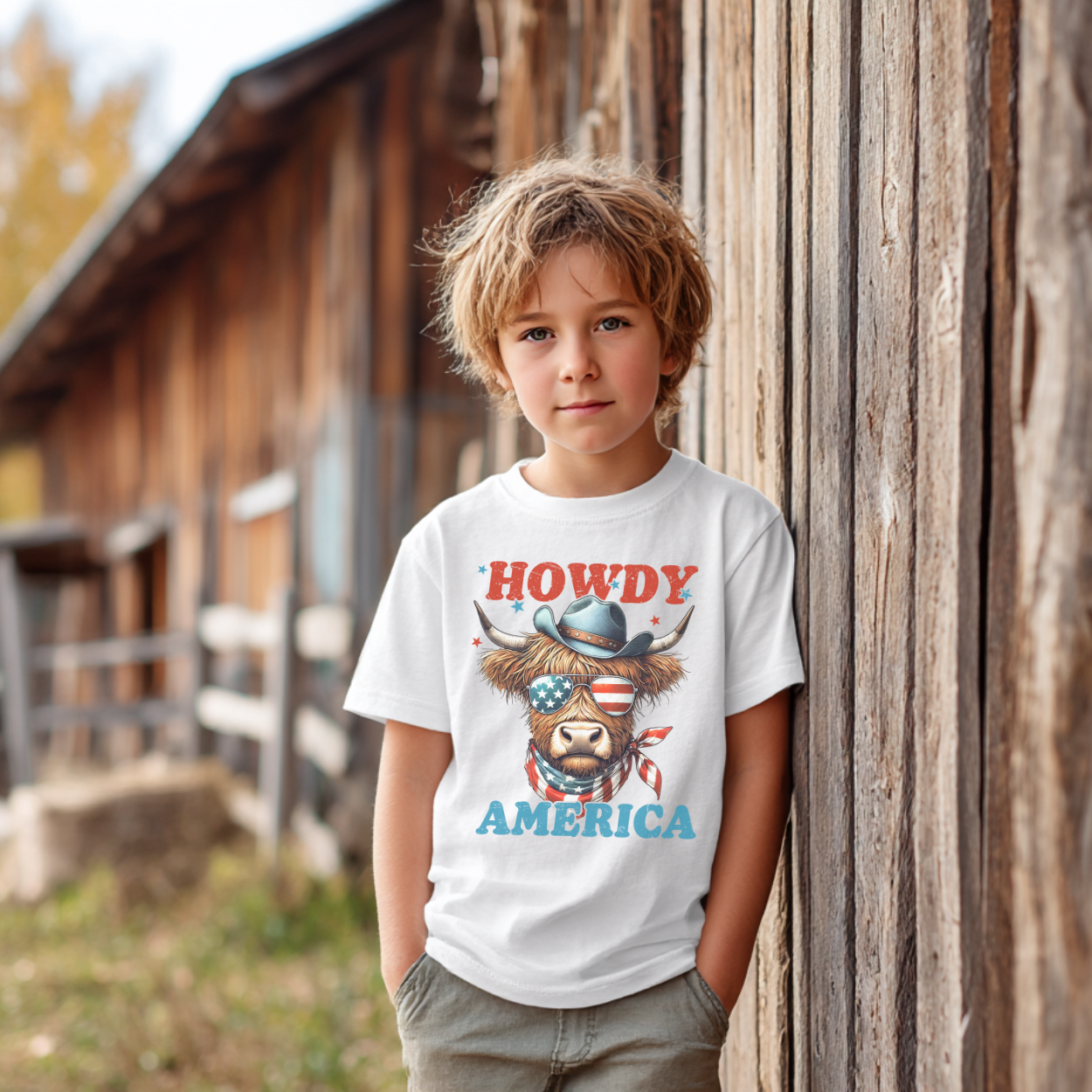 Howdy America Youth Tee