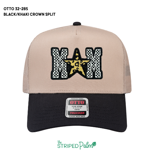 Mom Star Patch Hat