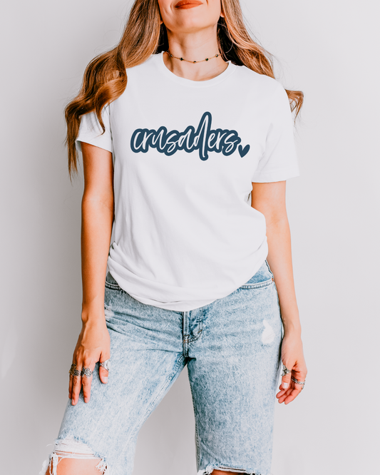 Crusaders Tee in White