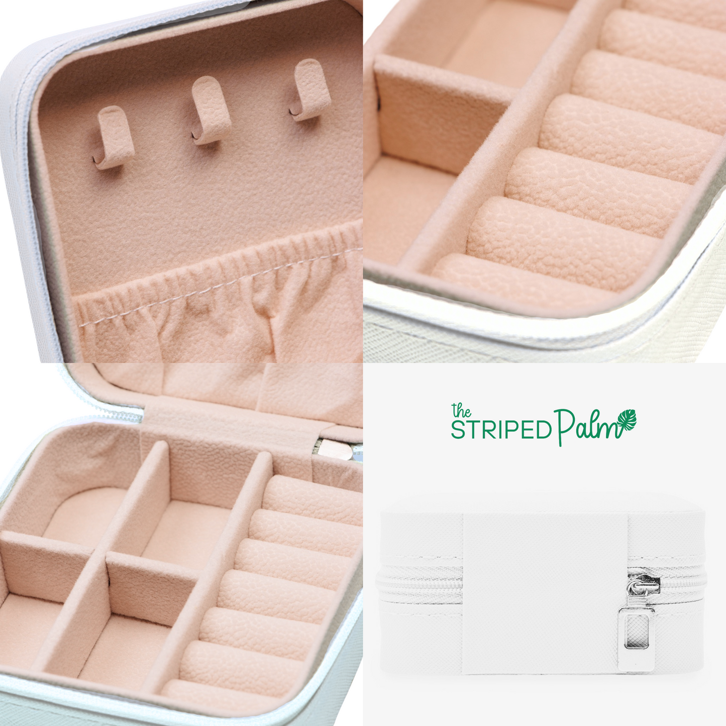 Soccer Coquette Custom Travel Jewelry Box