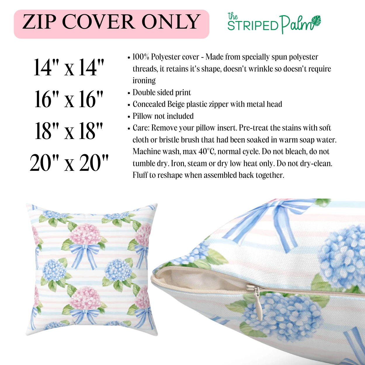 Hydrangea Daydream Pillow