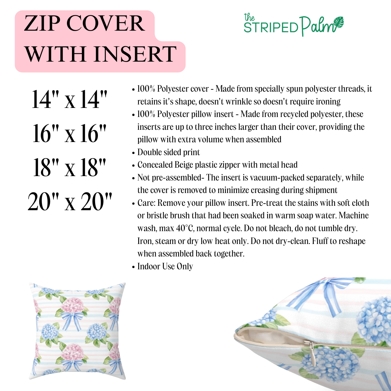 Hydrangea Daydream Pillow