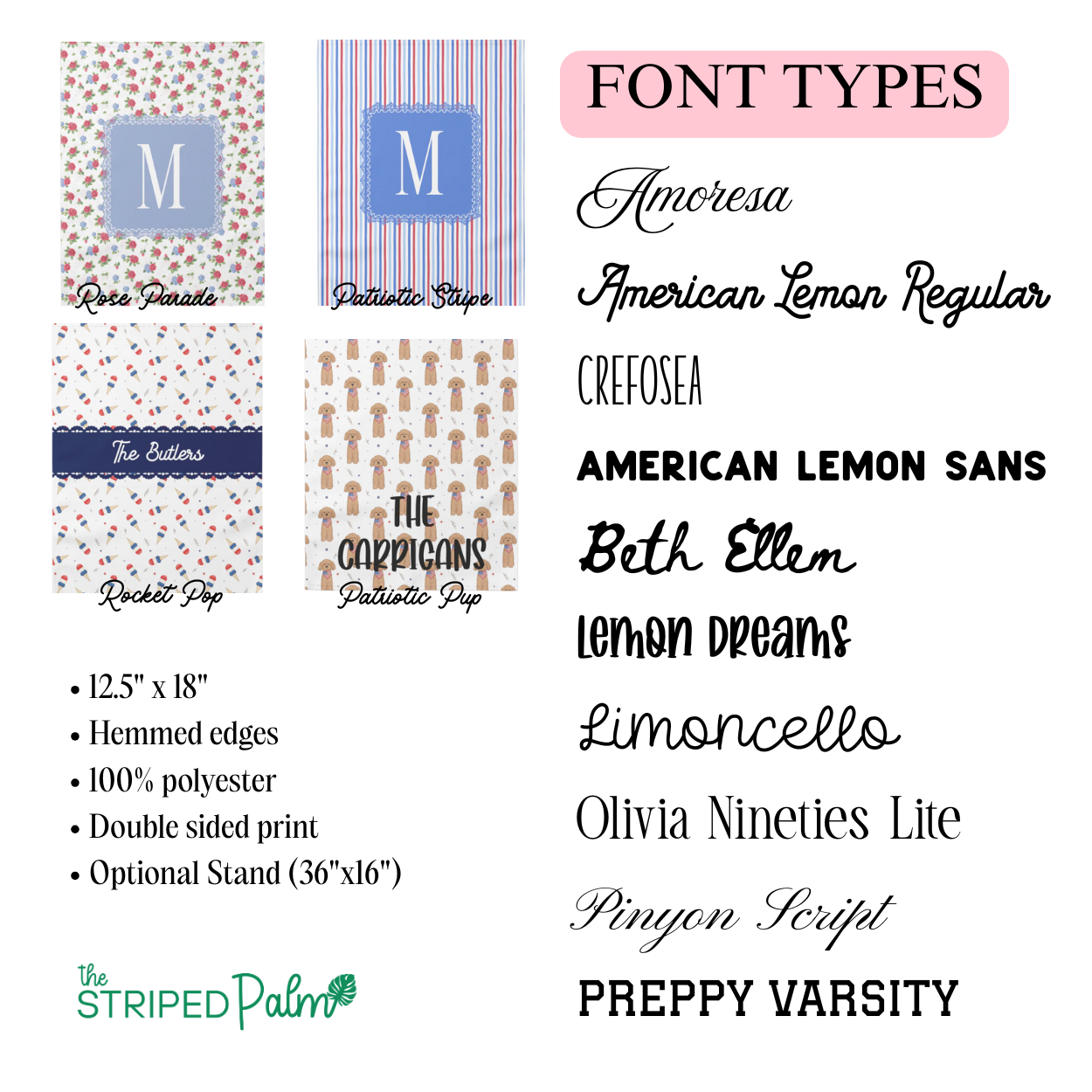 Americana Garden Flag Collection