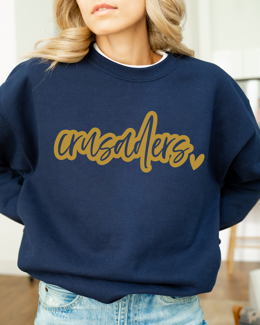 Crusaders Pullover on Navy