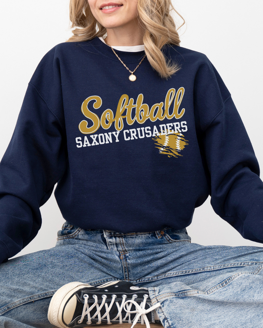 Softball Saxony Crusaders Pullover
