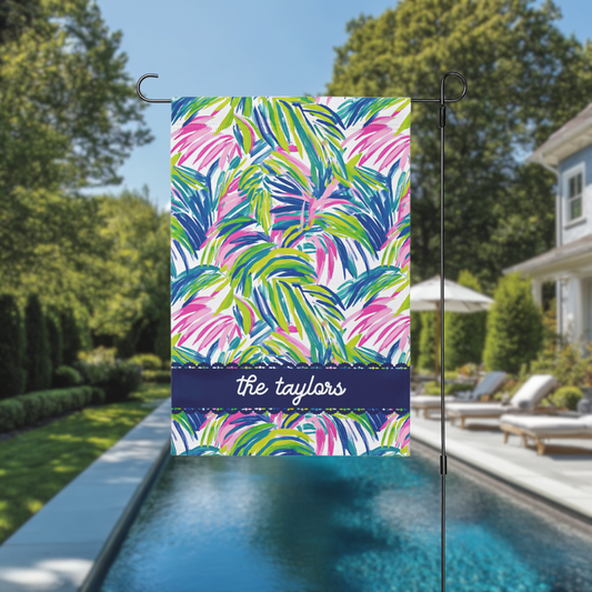 Midnight Tropic Garden Flag Collection