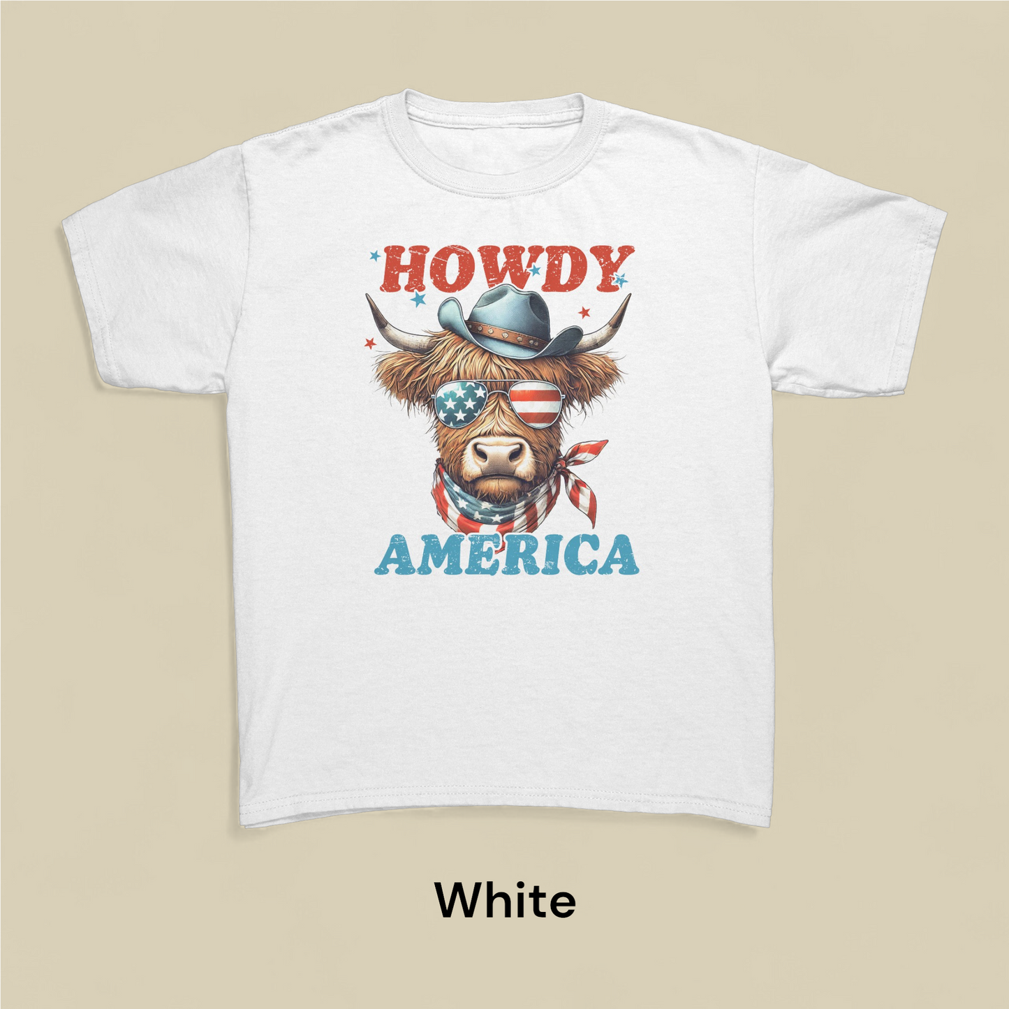 Howdy America Youth Tee