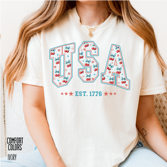 USA Coquette Tee