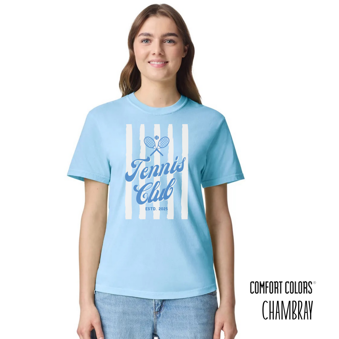 Personalized Château Tennis Club Tee