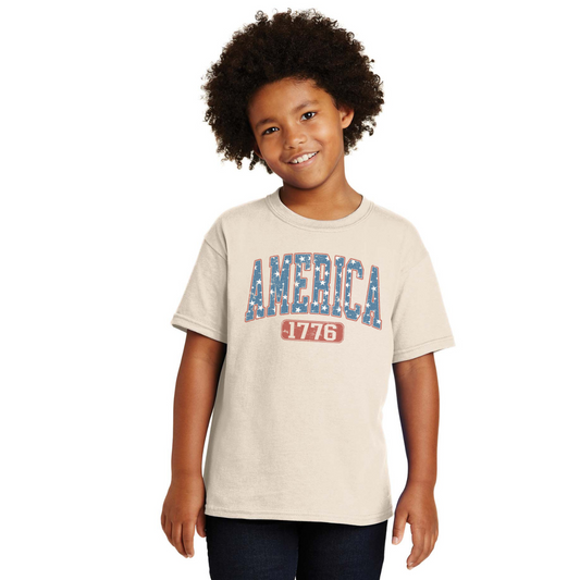 America 1776 Stars Youth Tee