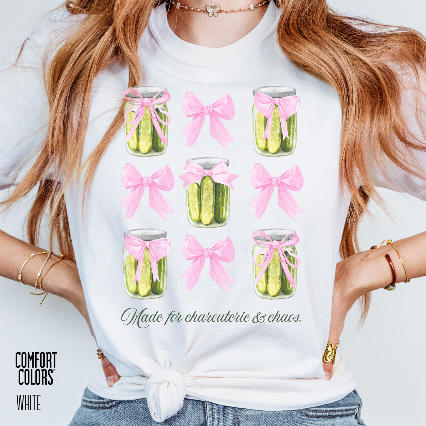 Personalized Funny Pickle Coquette Shirt