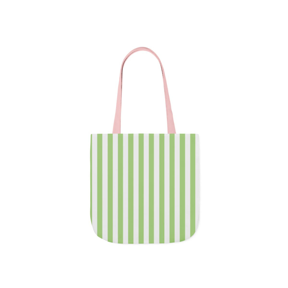 Striped Monogram Tote Bag