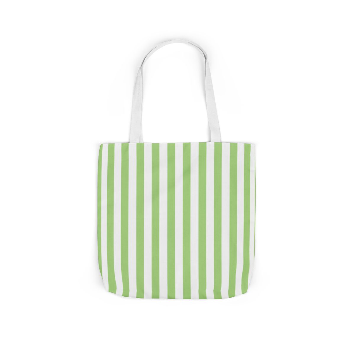 Striped Monogram Tote Bag