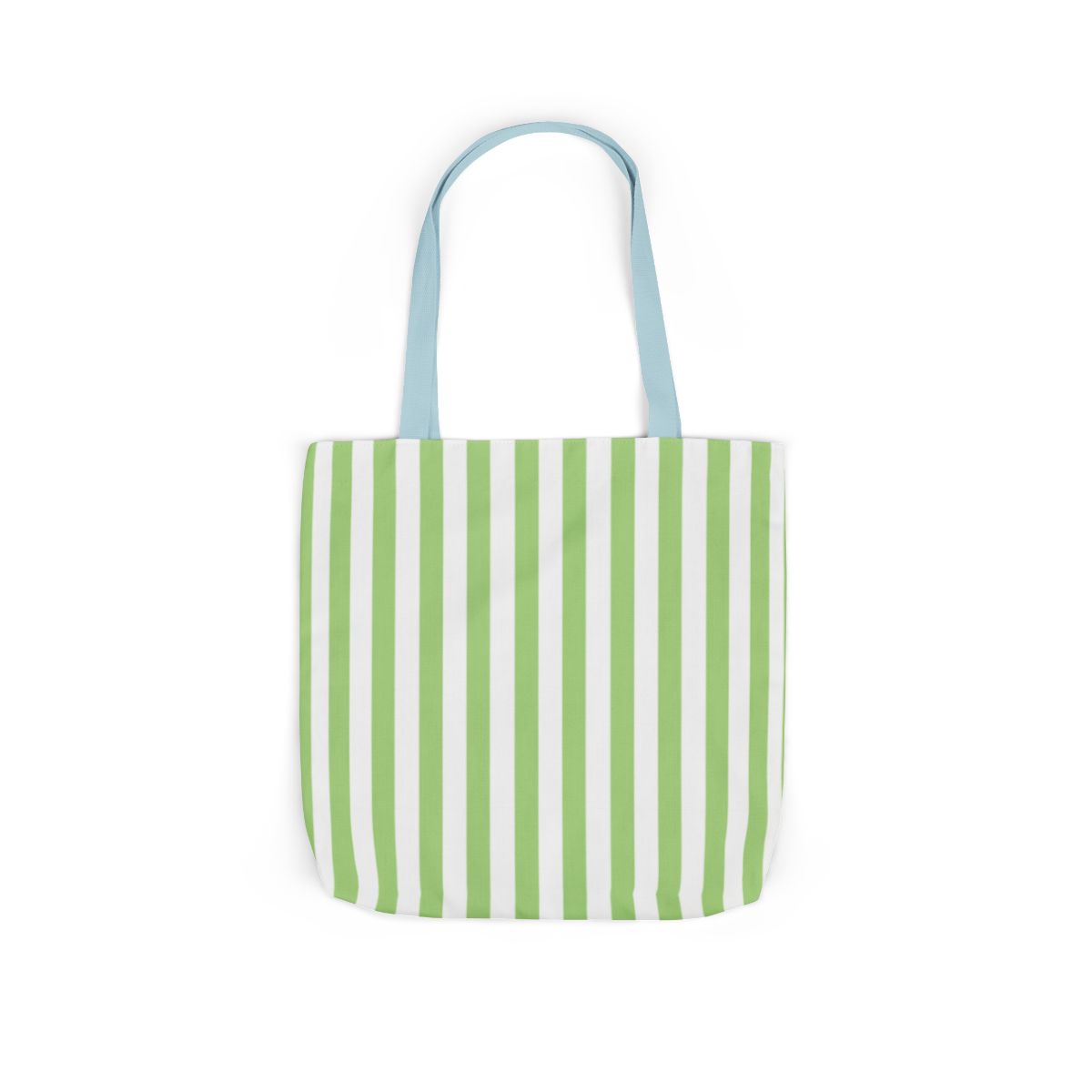 Striped Monogram Tote Bag