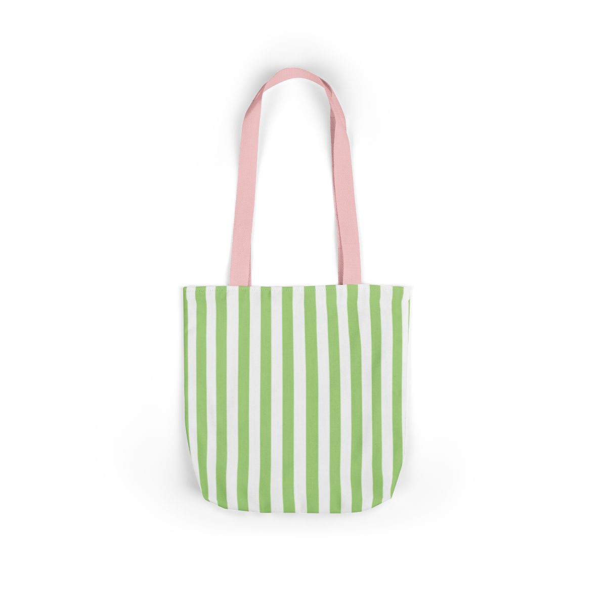 Striped Monogram Tote Bag