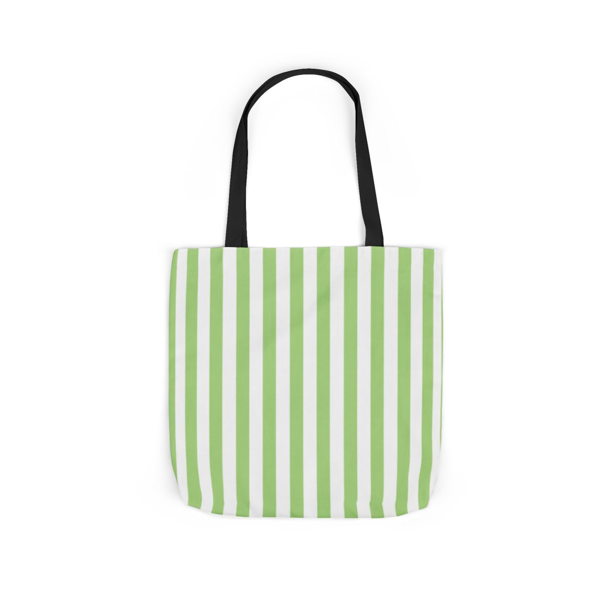 Striped Monogram Tote Bag