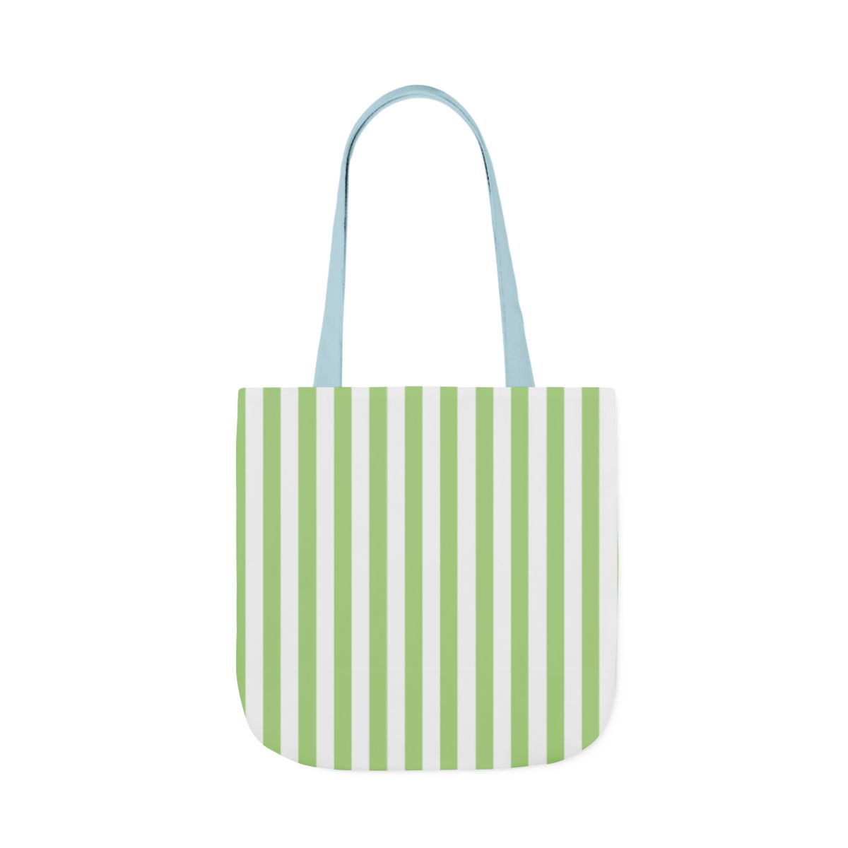 Striped Monogram Tote Bag