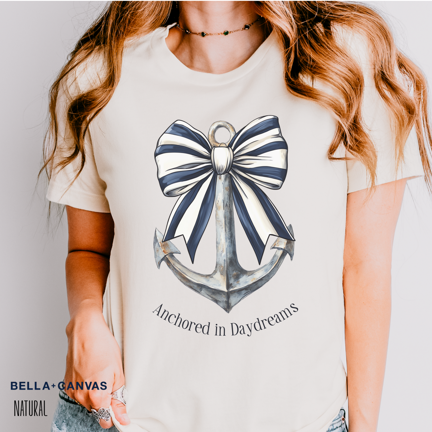 Anchored in Daydreams Coquette Tee
