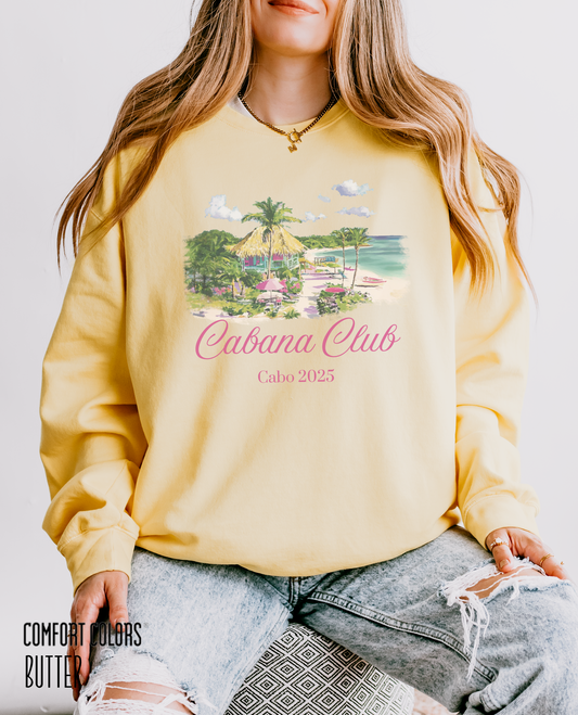 Cabana Club Personalized Sweatshirt